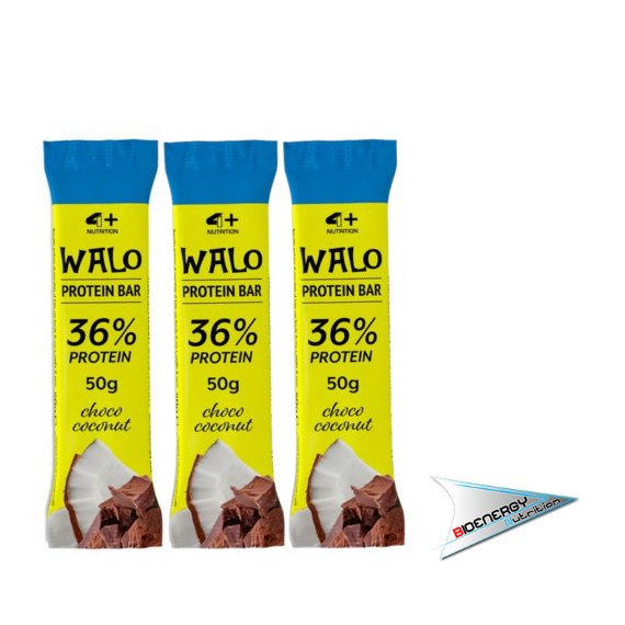 4PiuNutrition-WALO CROCKBAR (Confezione 30 barrette da 50 gr)   Cioccolato Cocco  